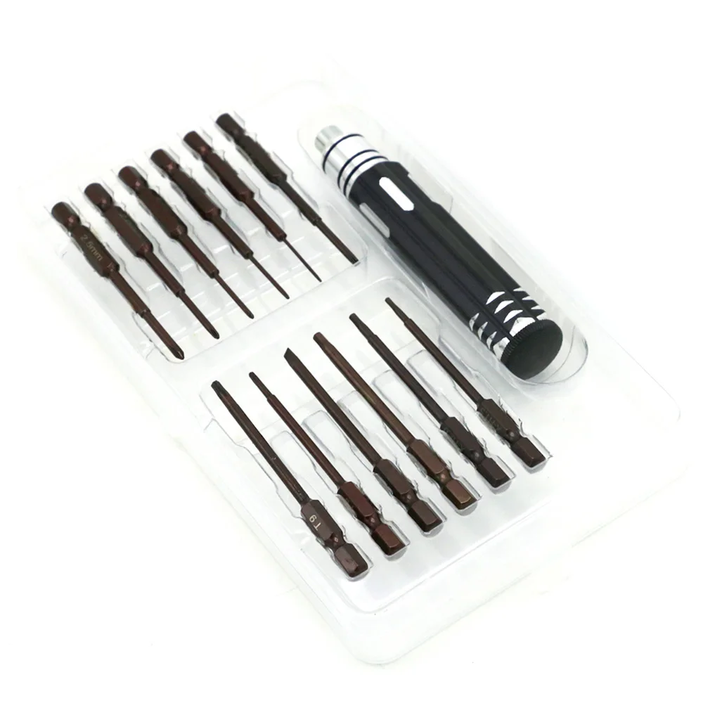 S2 Steel Tool 12 in 1 Screwdriver Set Hex Screwdrivers RC Tools Set  for RC Model Robotics Bench Helicopter Rc Toys thumbnail 3