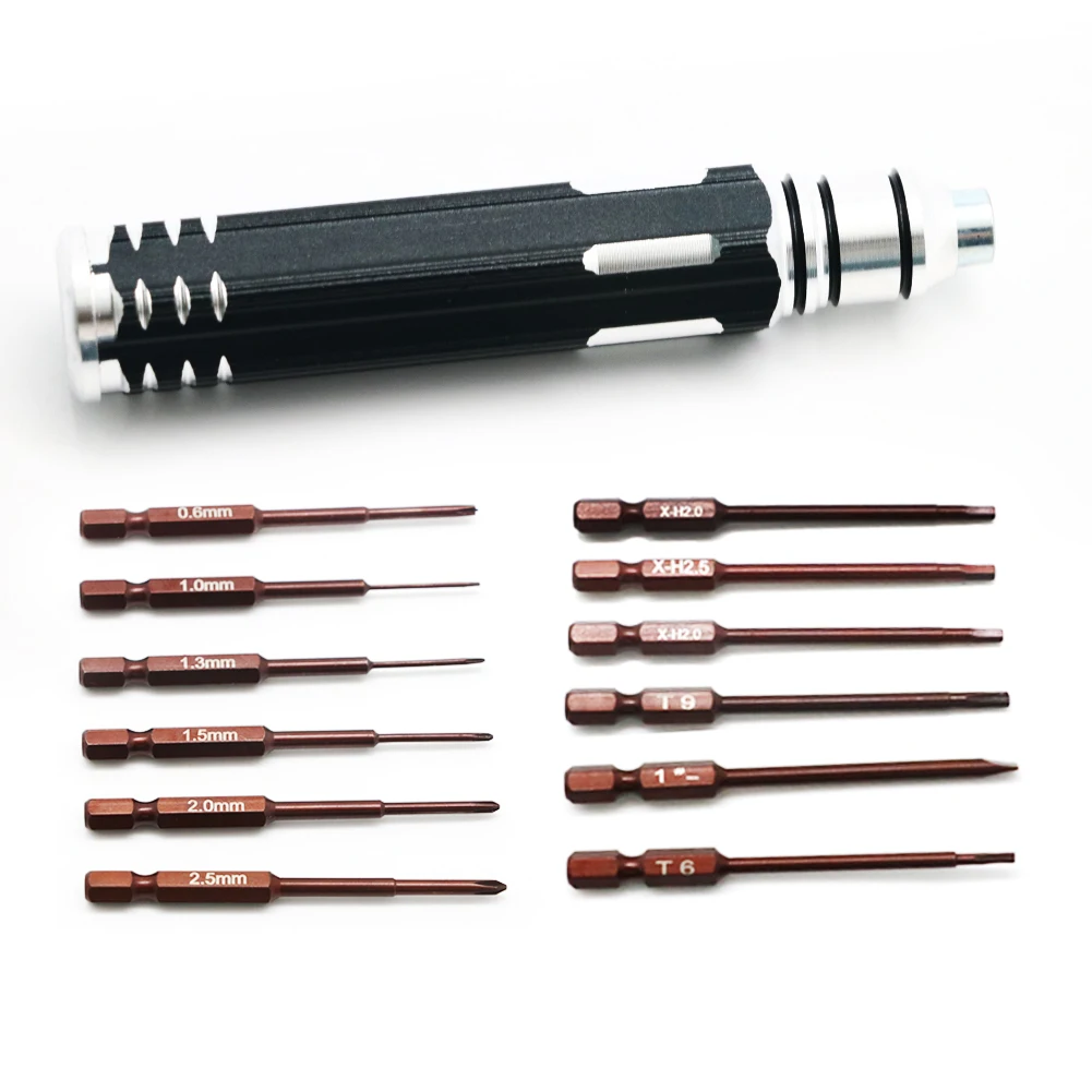 S2 Steel Tool 12 in 1 Screwdriver Set Hex Screwdrivers RC Tools Set  for RC Model Robotics Bench Helicopter Rc Toys thumbnail 4