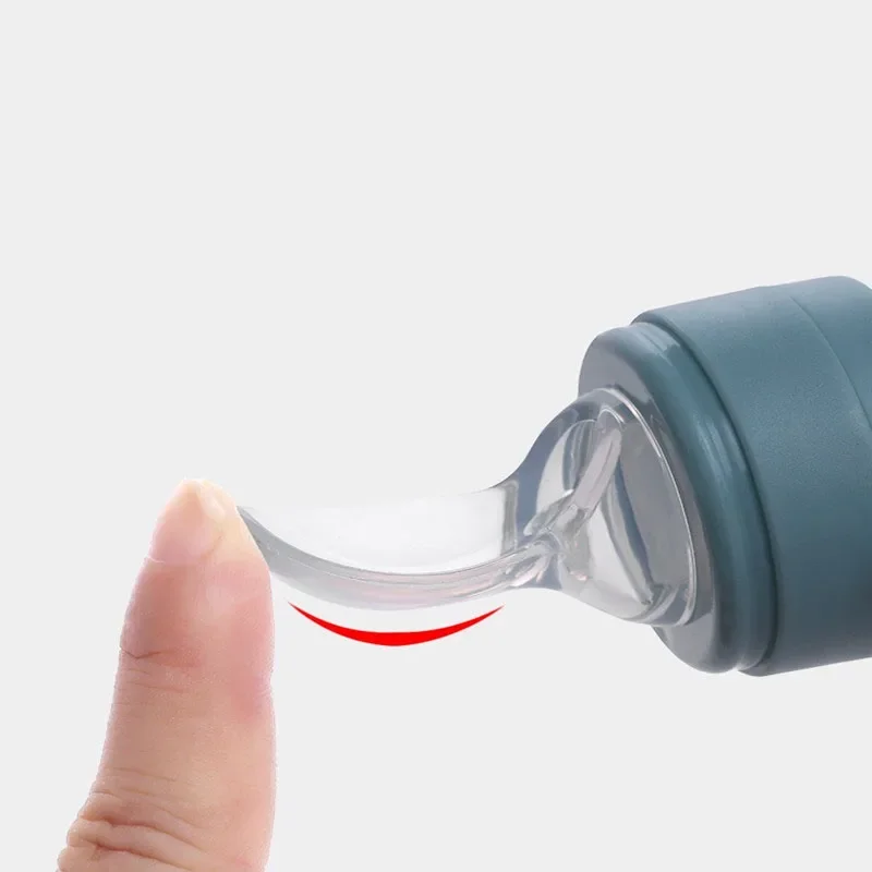 Baby Spoon Bottle Feeder Dropper Silicone Spoons for Feeding Medicine Kids Toddler Cutlery Utensils Baby Items thumbnail 6