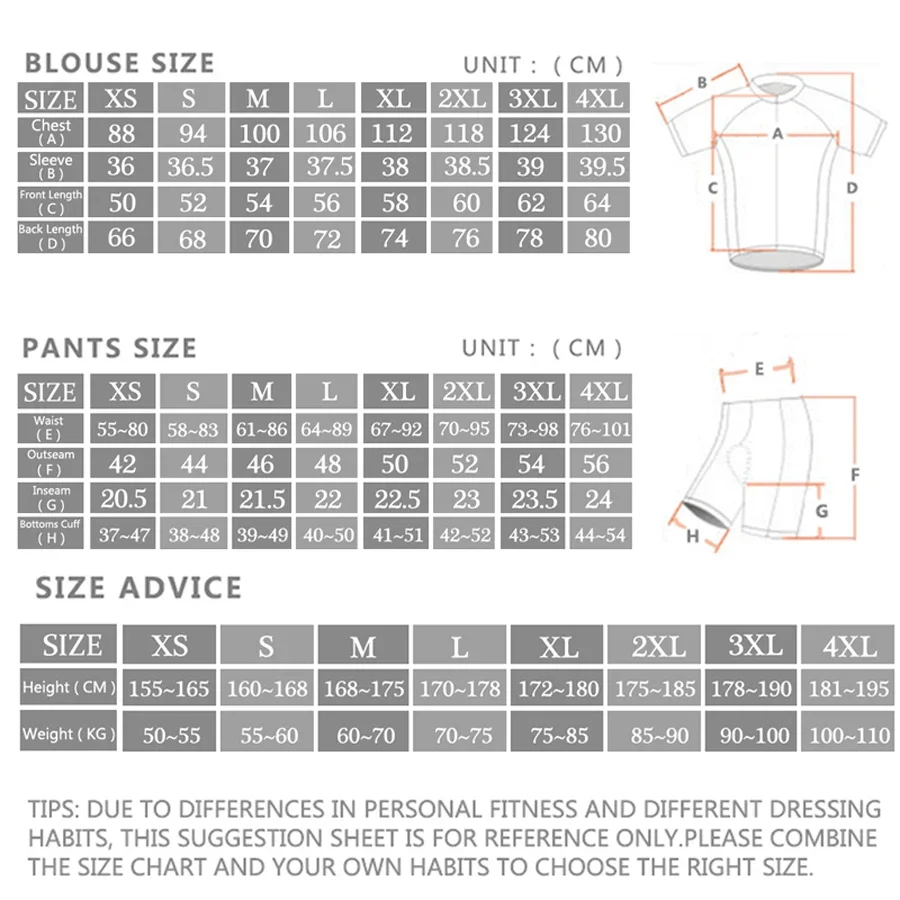 2025 RCN Team Cycling Jersey Set Summer Breathable Road Bicycle Suit Riding Uniform Bike MTB Clothing New Sports Cycling Kits thumbnail 2