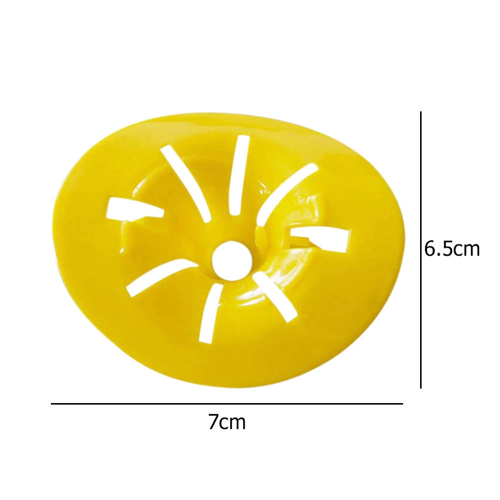 5-25PCS Reusable Yellow Plastic Bee Catcher Flower Shaped Flying Insects Funnel Wasp Trap Pest Control Killer Home Outdoor thumbnail 6