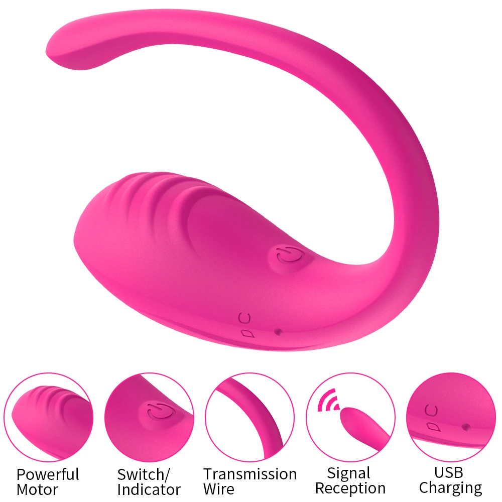 9 Speed APP Controlled Vaginal Vibrators G Spot Anal Vibrating Egg Massager Wearable Stimulator Adult Sex Toys for Women Couples thumbnail 2