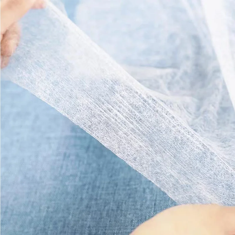 0.5M X 4M Double-sided Non-woven Interlining Adhesive Fabric Cloth Iron On Hem Tape Interlining Web DIY Sewing Crafts Tufting thumbnail 3