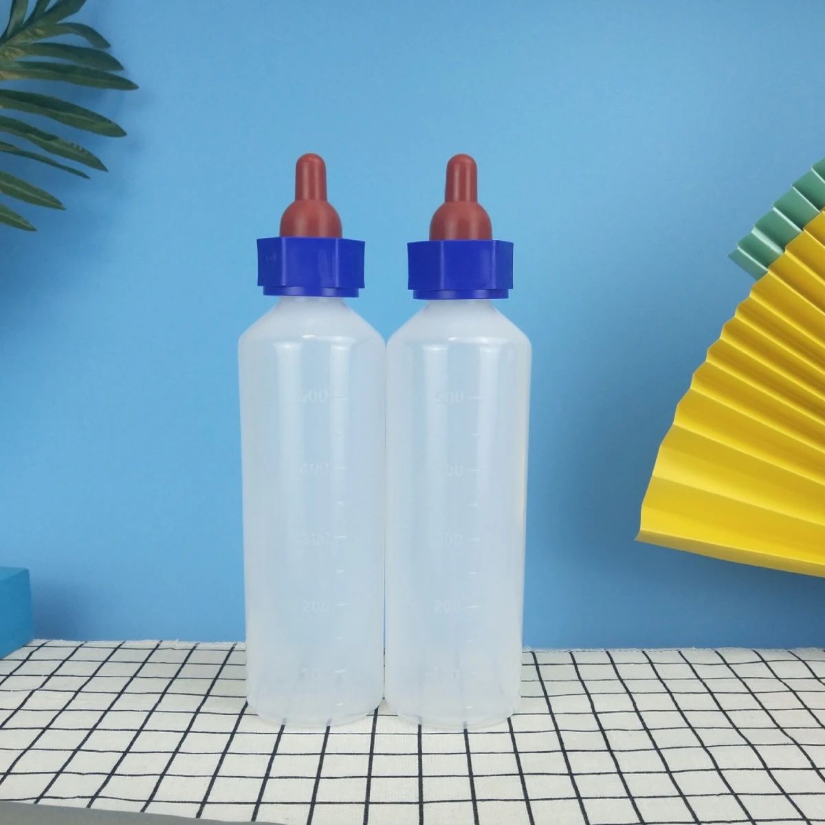 Veterinary Feeding Bottle 400/500ML Capacity Calf Feeder Silicone Nipple Thickened Lamb Feeding Container Farm Animals Supplies thumbnail 4