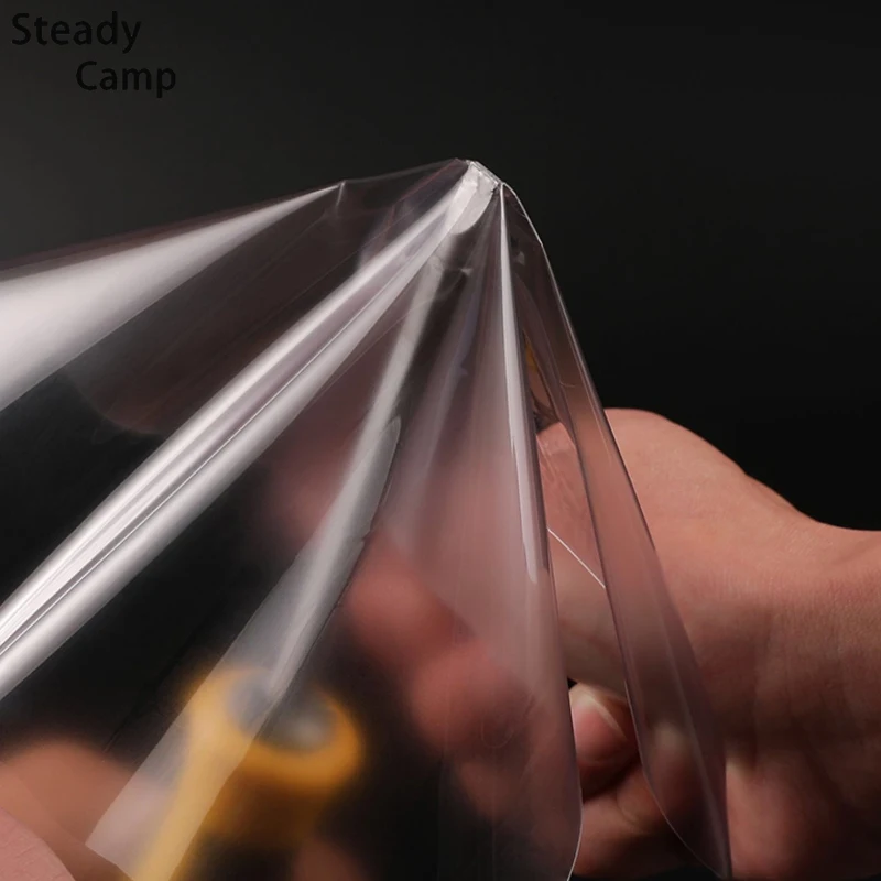 Smoked Black TPU Sticker Car Headlight Protective Film For Audi A3 8V S3 A4 B8 B9 A5 A6 S6 C8 A7 A8 D4 TT TTS Q3 Q5 Q7 Q8 RSQ8 thumbnail 5
