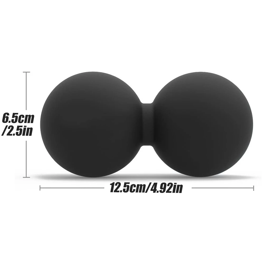 Tcare Peanut Massage Ball - Double Lacrosse Massage Ball & Mobility Ball for Physical Therapy - Deep Tissue Massage Tool Unisex thumbnail 3