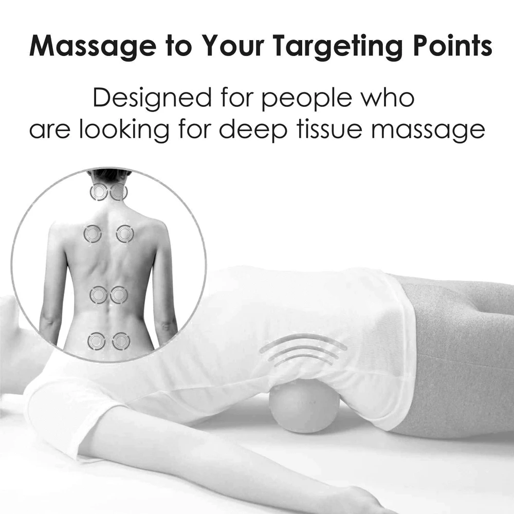 Tcare Peanut Massage Ball - Double Lacrosse Massage Ball & Mobility Ball for Physical Therapy - Deep Tissue Massage Tool Unisex thumbnail 2