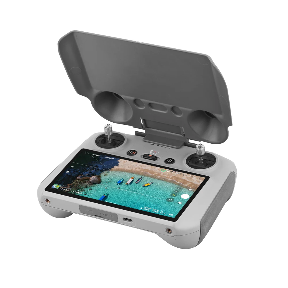 For DJI RC Sun Hood Sunshade Cover Screen Controller Joystick Protector 2 in 1 Protective Accessories Mini 3 / Pro Drone Remote thumbnail 4