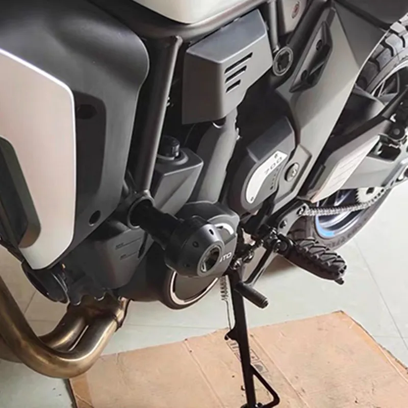 For Benelli Leoncino 500 Protection Leoncino500 Motorcycle CNC Falling Frame Slider Fairing Guard Crash Leoncino Protector thumbnail 6