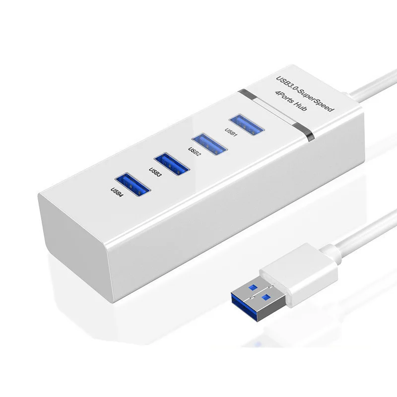USB 3.0 4/7 Ports Hub Splitter Adapter Cable length 30/120cm For Desktop PC Mac Laptop Keyboard mouse 2TB Mobile hard disk thumbnail 3