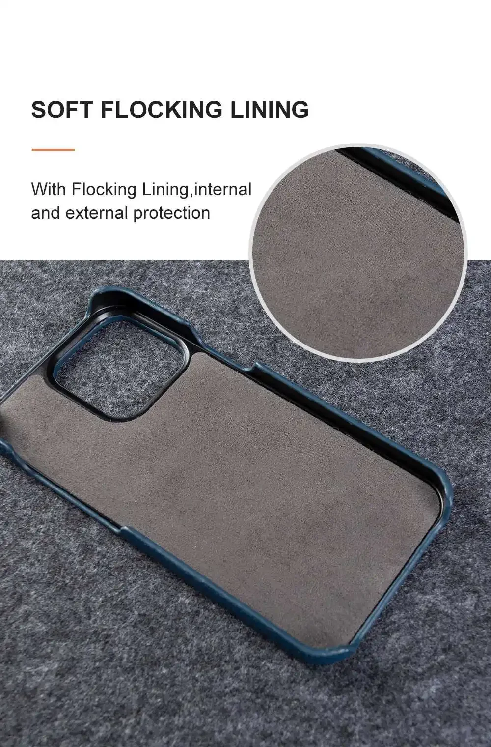 For iphone 14 Pro Max Case Luxury Genuine Leather Cover Business Phone Cases Back Cover For iphone 13 15Pro 11 12 XR XSMax Coque thumbnail 6