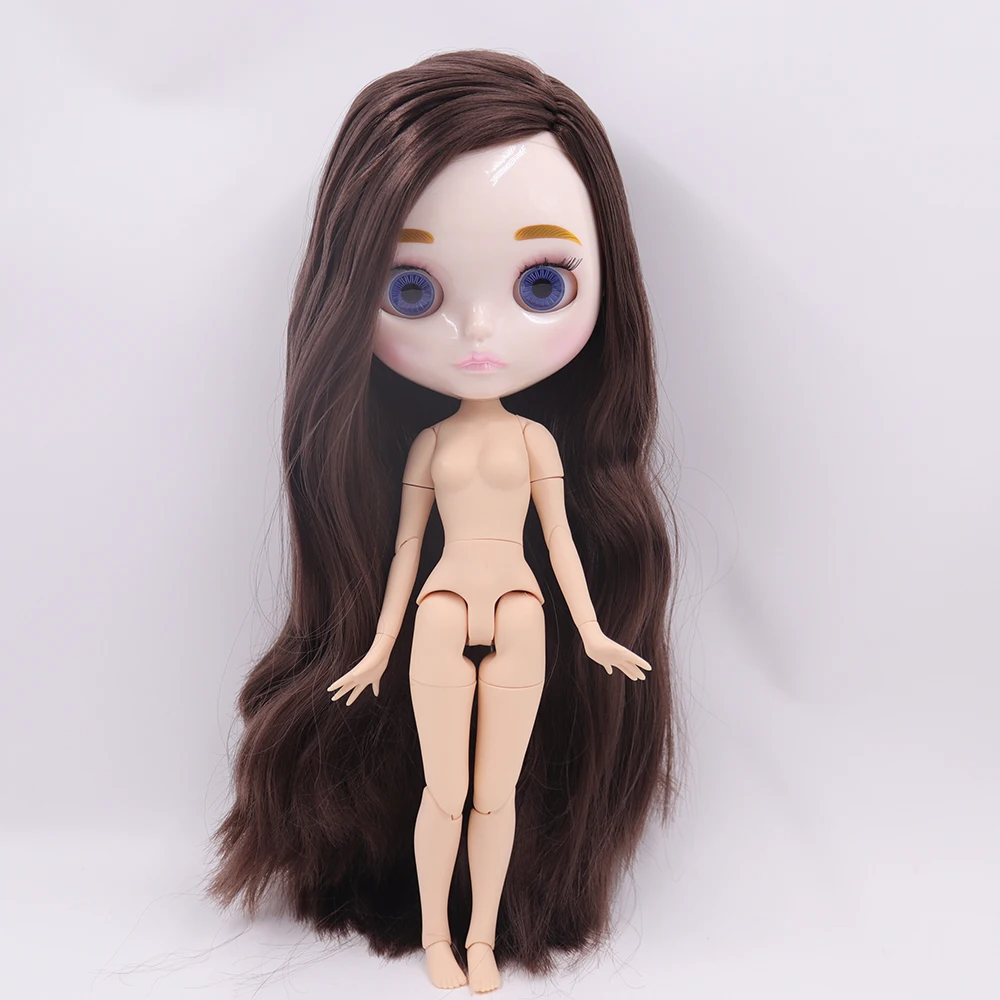 ICY DBS Blyth Doll 1/6 Joint Body 30CM BJD toys Natural shiny face with extra hands AB DIY Fashion Dolls girl gift thumbnail 3