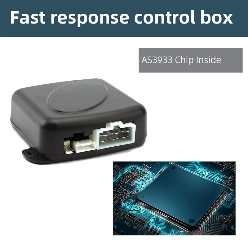 Hippcron Car Alarm Start Stop Button Engine RFID Keyless Entry System Push Button Starter Stop Auto thumbnail 5
