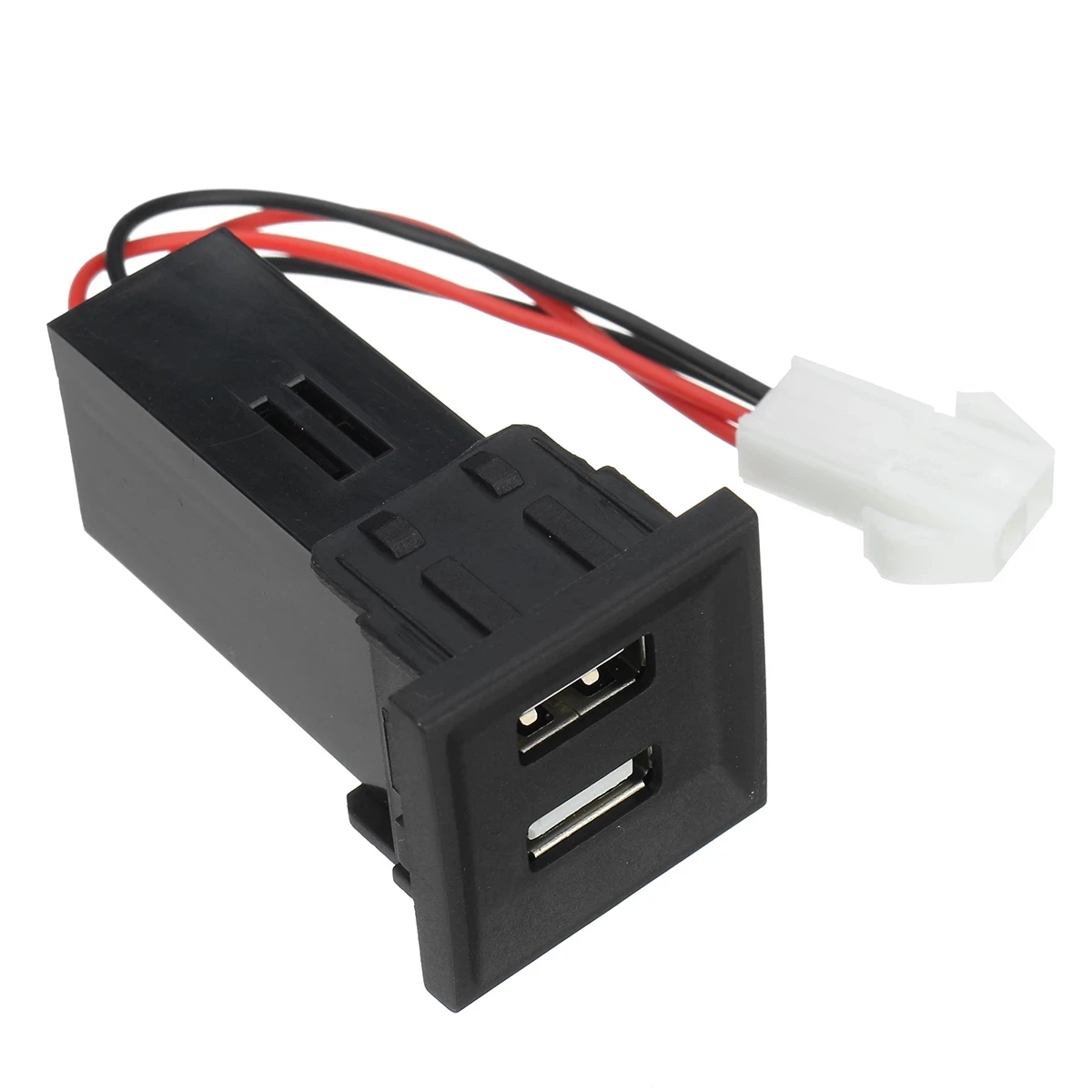 5V 2.1A Dual USB Car Charger Socket Power Inverter Adapter for VW Transporter T5 2003-2009 thumbnail 2