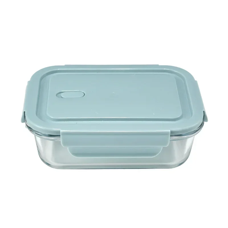 Microwavable Glass Lunch Box, Food Grade Sealed Frozen Glass, Meal Prep Containers, Thermal Lunch Box, Refrigerator thumbnail 6
