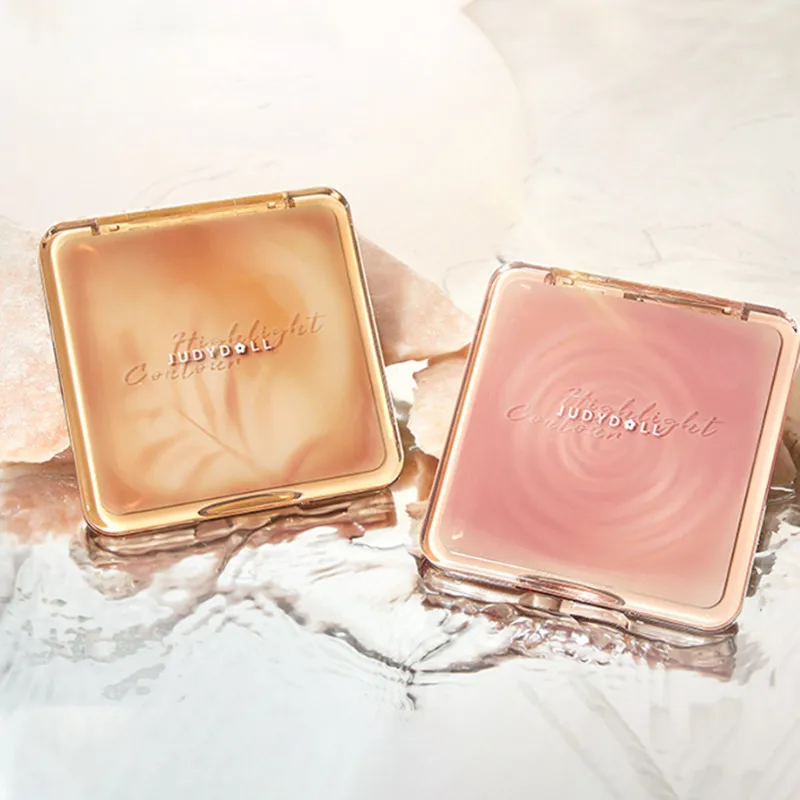 Judydoll Facial Highlighter Makeup Palette Face Lasting Glow Brighten Contour Shimmer Matte Powder 3D Nose Shadow Cosmetics thumbnail 4