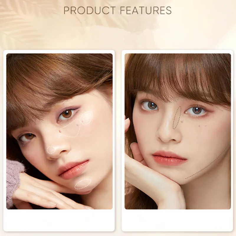 Judydoll Facial Highlighter Makeup Palette Face Lasting Glow Brighten Contour Shimmer Matte Powder 3D Nose Shadow Cosmetics thumbnail 2
