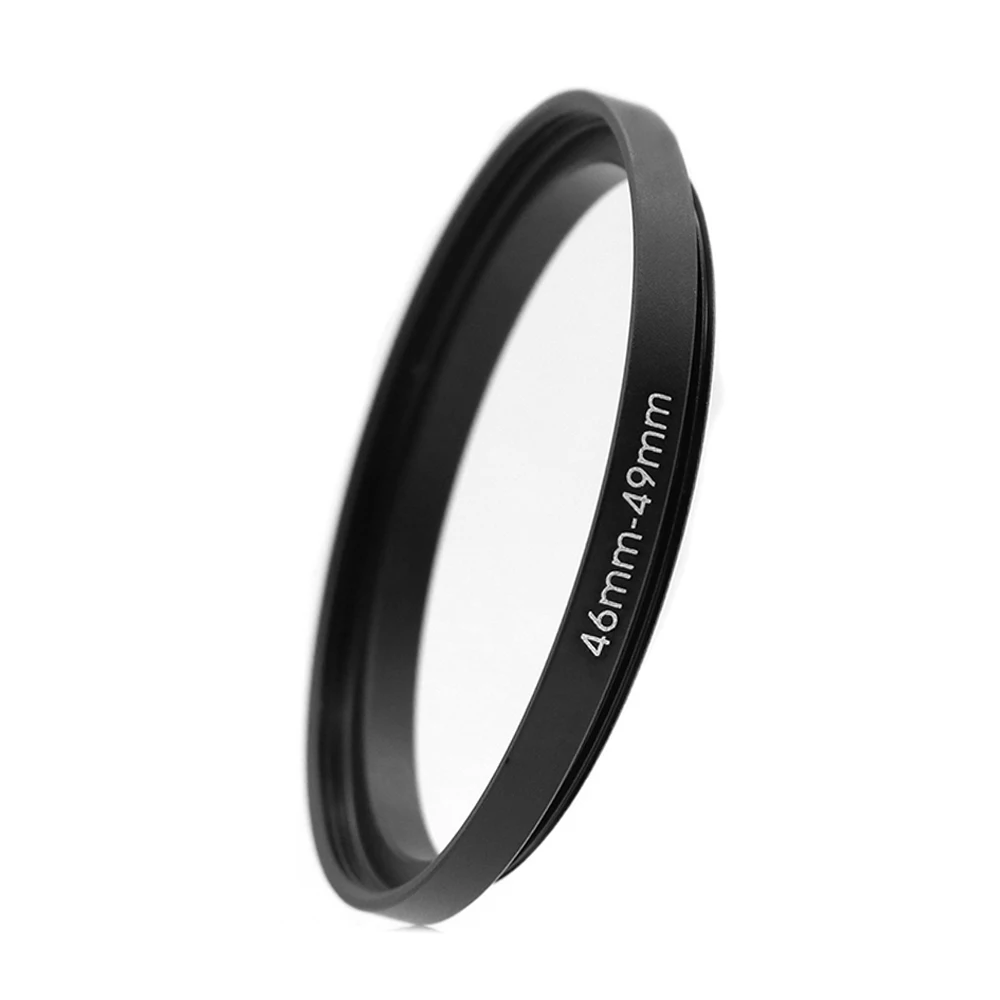Camera lens Filter Adapter Ring Step Up Ring Metal for 46mm lens - 49 52 55 58 62 67 72 77 82mm UV ND CPL Lens Hood etc. thumbnail 2