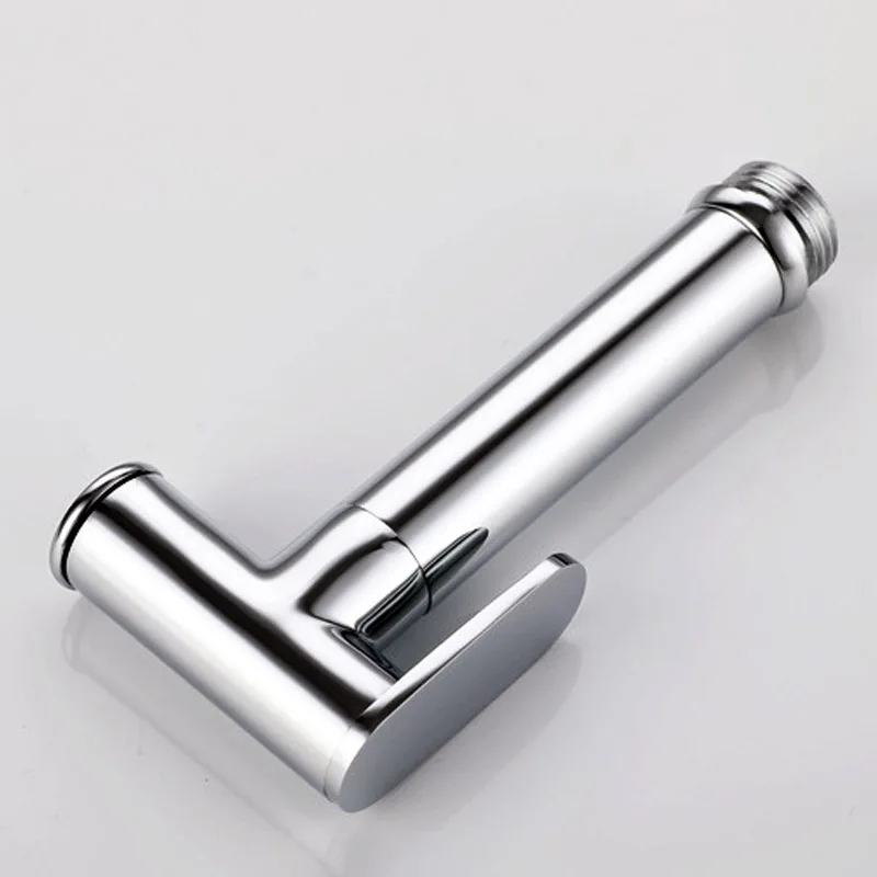 Solid Brass black Bidet Faucet bathroom bidet toilet faucet mixer hygienic shower clean muslim shower portable bidet gun sprayer thumbnail 4