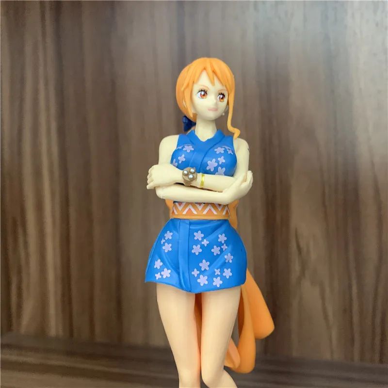 New One Piece Figure Ninja Nami PVC Figures OP Tama Luffy Yamato Kaidou Zoro Sanji Usopp Law Newgate Model Gift Toy thumbnail 4