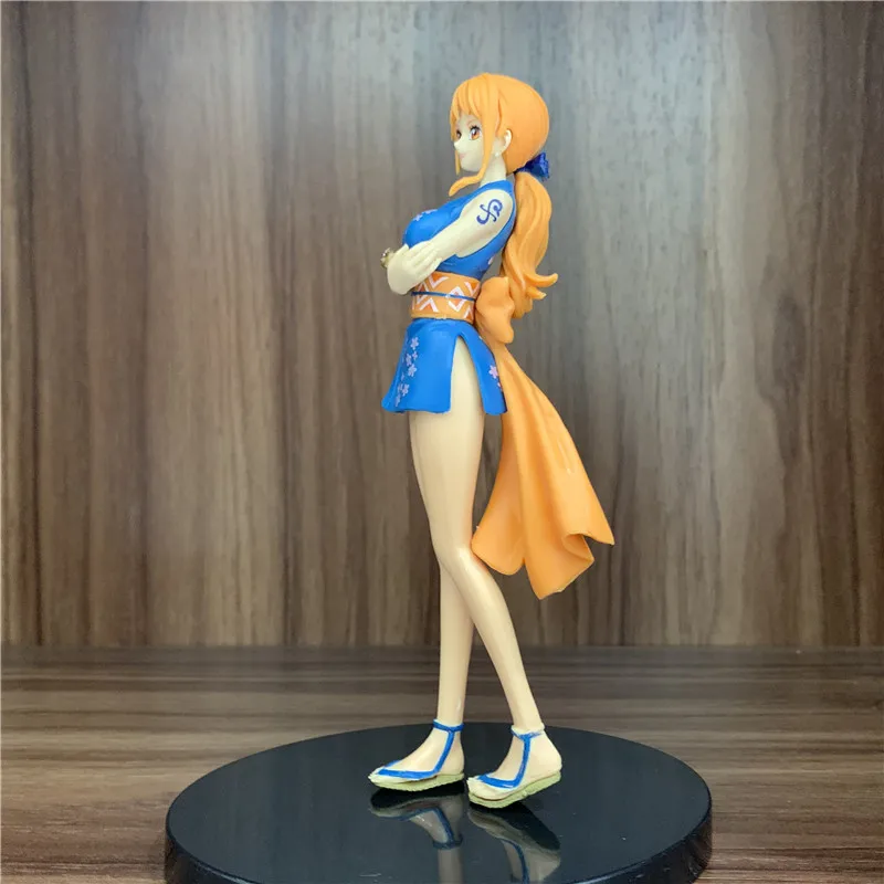 New One Piece Figure Ninja Nami PVC Figures OP Tama Luffy Yamato Kaidou Zoro Sanji Usopp Law Newgate Model Gift Toy thumbnail 2
