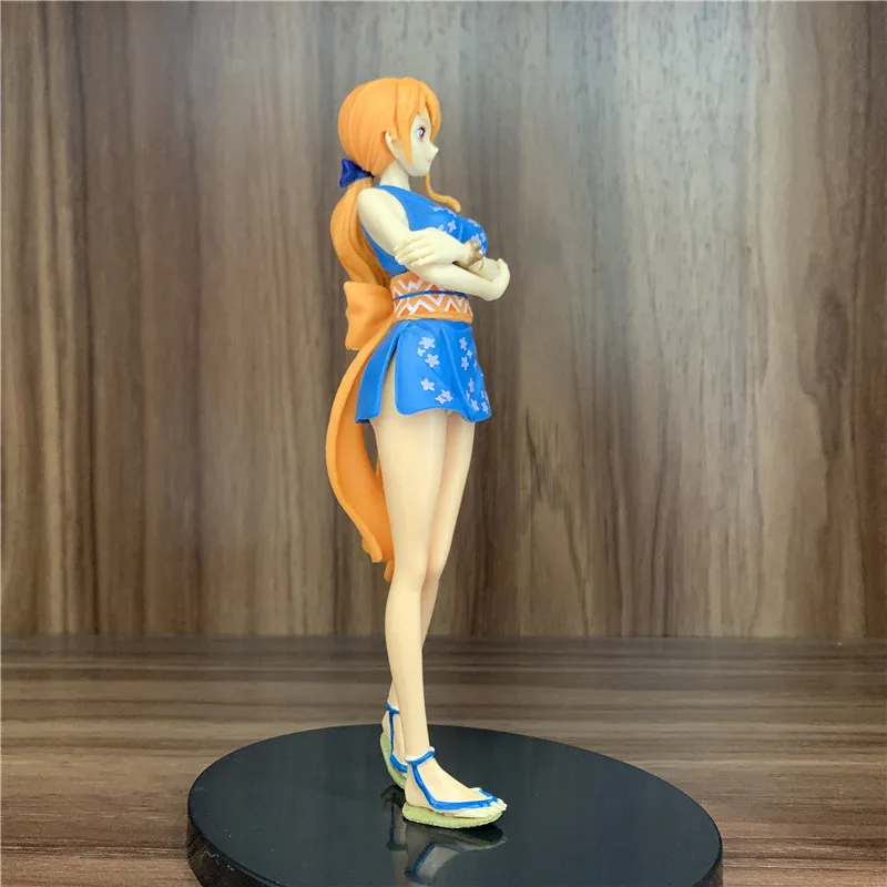 New One Piece Figure Ninja Nami PVC Figures OP Tama Luffy Yamato Kaidou Zoro Sanji Usopp Law Newgate Model Gift Toy thumbnail 3