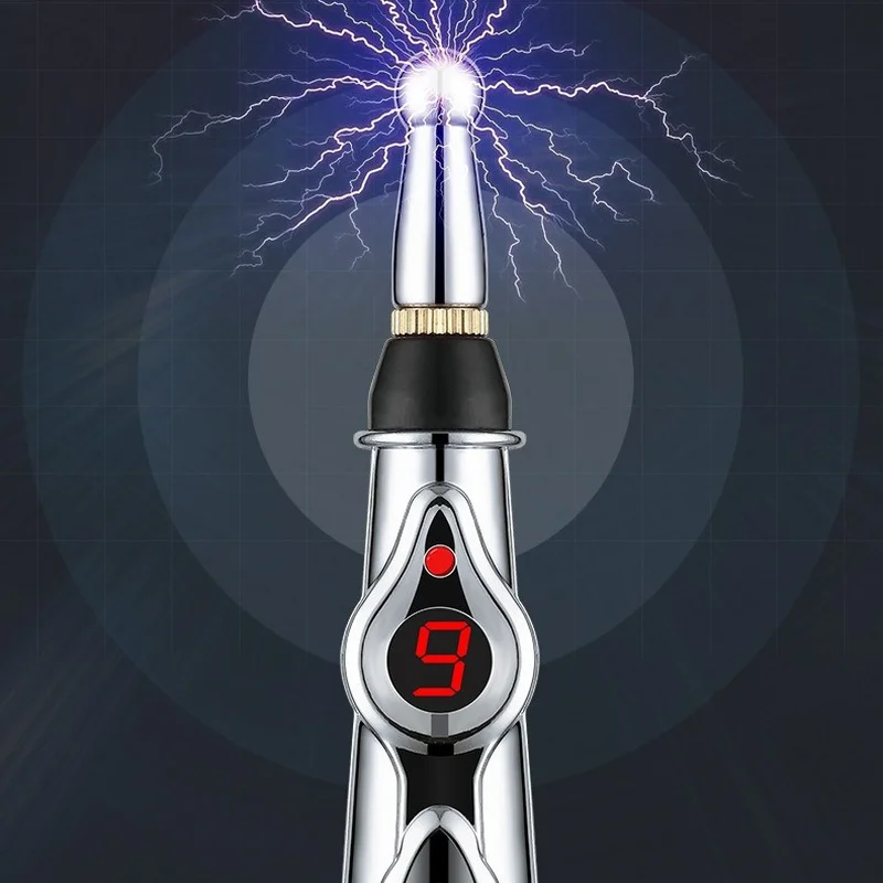 Electronic Acupuncture Pen Electric Meridians Laser Therapy Heal Massage Pen Meridian Energy Pen Relief Pain Tools Massager thumbnail 4