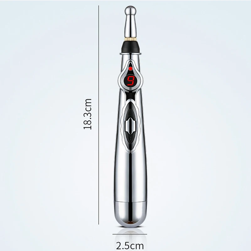 Electronic Acupuncture Pen Electric Meridians Laser Therapy Heal Massage Pen Meridian Energy Pen Relief Pain Tools Massager thumbnail 6