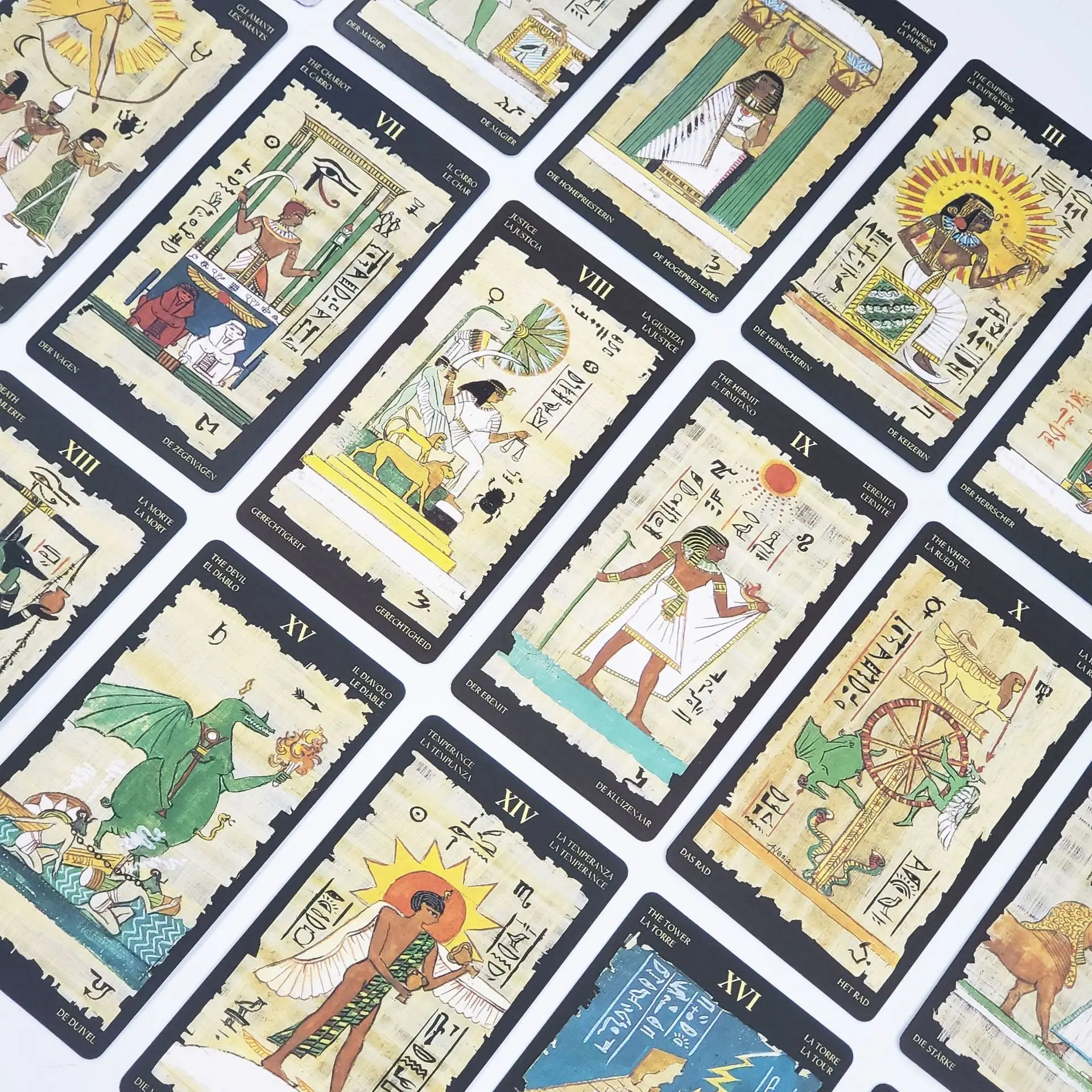 Egyptian Tarot cards board games thumbnail 5