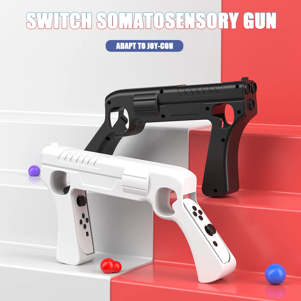 For Nintendo Switch OLED Joycon Splatoon3 Games NS Joy joy-con Controller Induction Peripherals Shooting Gun Grip Accessories thumbnail 6