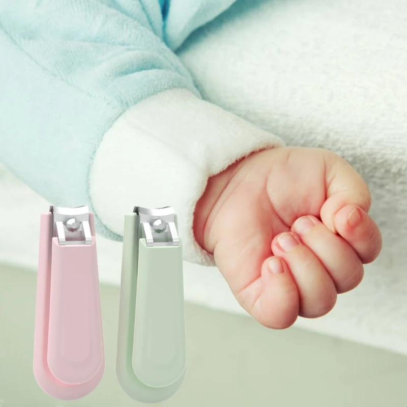 HX5D Baby Nail Care Clippers Stainless Steel Nail Trimmer Nail Scissors for Toddlers thumbnail 2