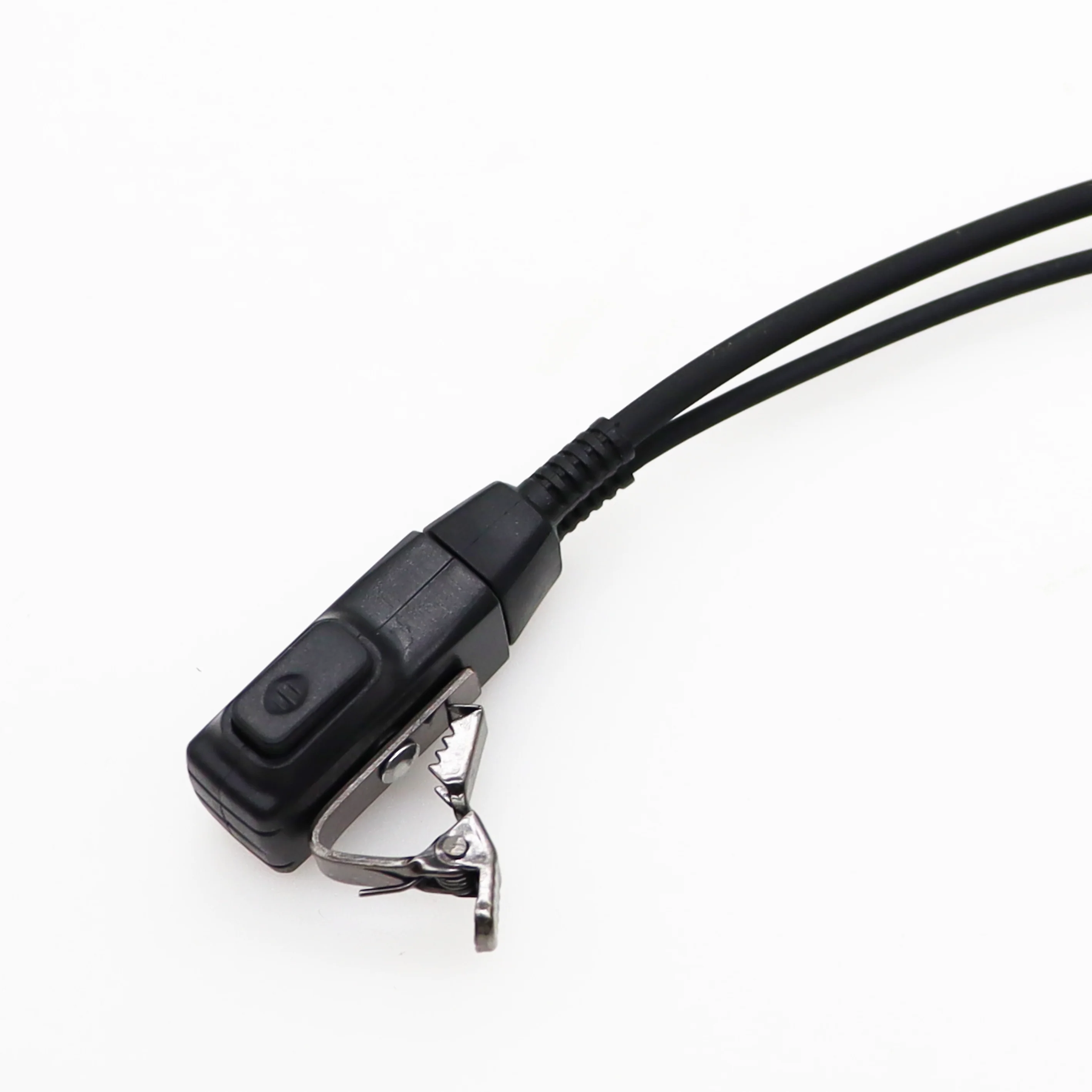 Walkie Talkie D Shape Soft Ear Hook Earpiece 2 Pin PTT with Mic Headset for UV-5R 888S 777S 666S BF Handheld BaoFeng Accessories thumbnail 5