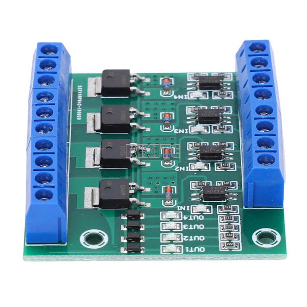 MOS FET F5305S 4 Channels Pulse Trigger Switch Controller PWM Input Steady for Motor LED 4 Way 4ch 4 way Diy Electronic Module thumbnail 4