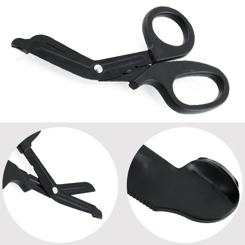 Survive Paramedic Medical Rescue Scissor Trauma Gauze IFAK Emergency First Aid Shear Outdoor Nurse Medical Sissors thumbnail 2