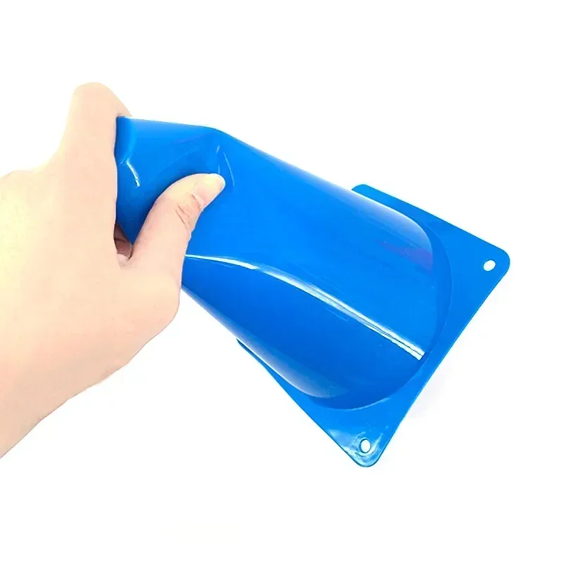 5pcs18CM Sign Bucket 6Inch Barrier Football Road Flat Training Cone Roller Pile Springback Marking Cup Symbol Sports Accessories thumbnail 3
