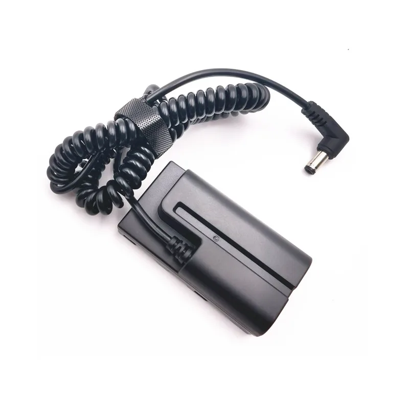 USB Coverter to F550F970 Coupler NP-F Dummy Battery Spring Cable Fit DK-415 For Sony HXR-NX5 HXR-NX100 PXW-Z150 NEX-FS100 AC-VL1 thumbnail 4