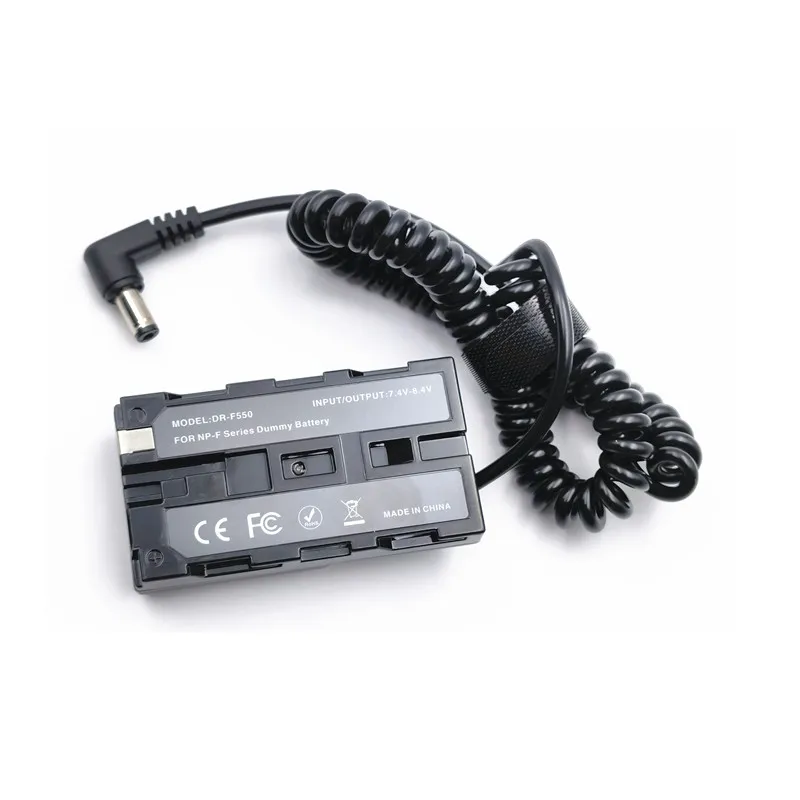 USB Coverter to F550F970 Coupler NP-F Dummy Battery Spring Cable Fit DK-415 For Sony HXR-NX5 HXR-NX100 PXW-Z150 NEX-FS100 AC-VL1 thumbnail 5