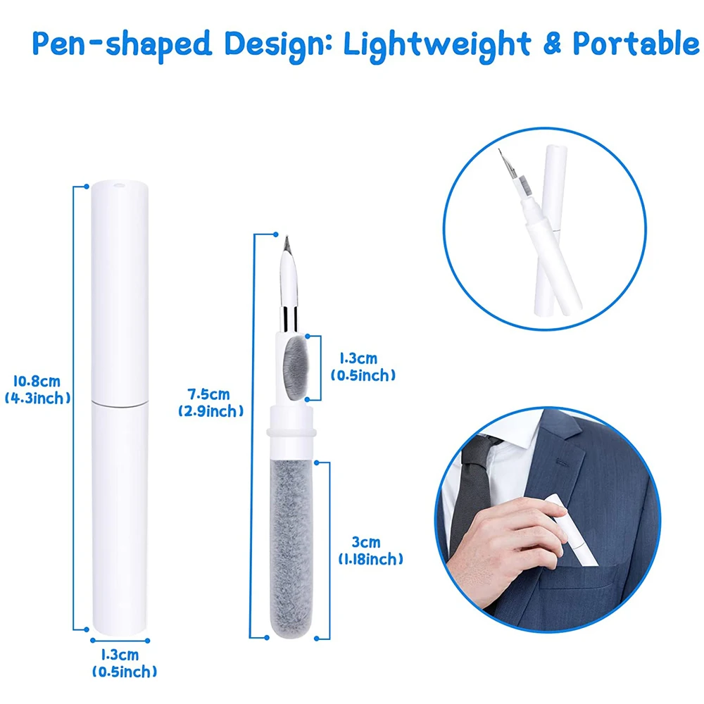 Bluetooth Earphone Cleaning Tools for Airpods Pro 1 2 3 Earbuds Case Cleaning Pen Bursh Kits for Samsung Xiaomi Airdots Huawei thumbnail 5