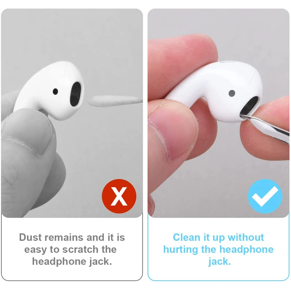 Bluetooth Earphone Cleaning Tools for Airpods Pro 1 2 3 Earbuds Case Cleaning Pen Bursh Kits for Samsung Xiaomi Airdots Huawei thumbnail 6