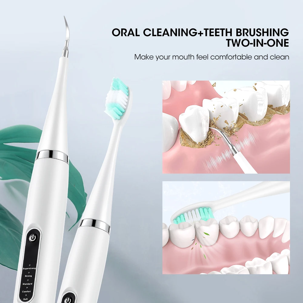Electric Dental Scaler Calculus Remover Teeth Plaque Cleaner Teeth Whitening Dental Stone Removal 1pc Toothbrush head Oral Care thumbnail 6