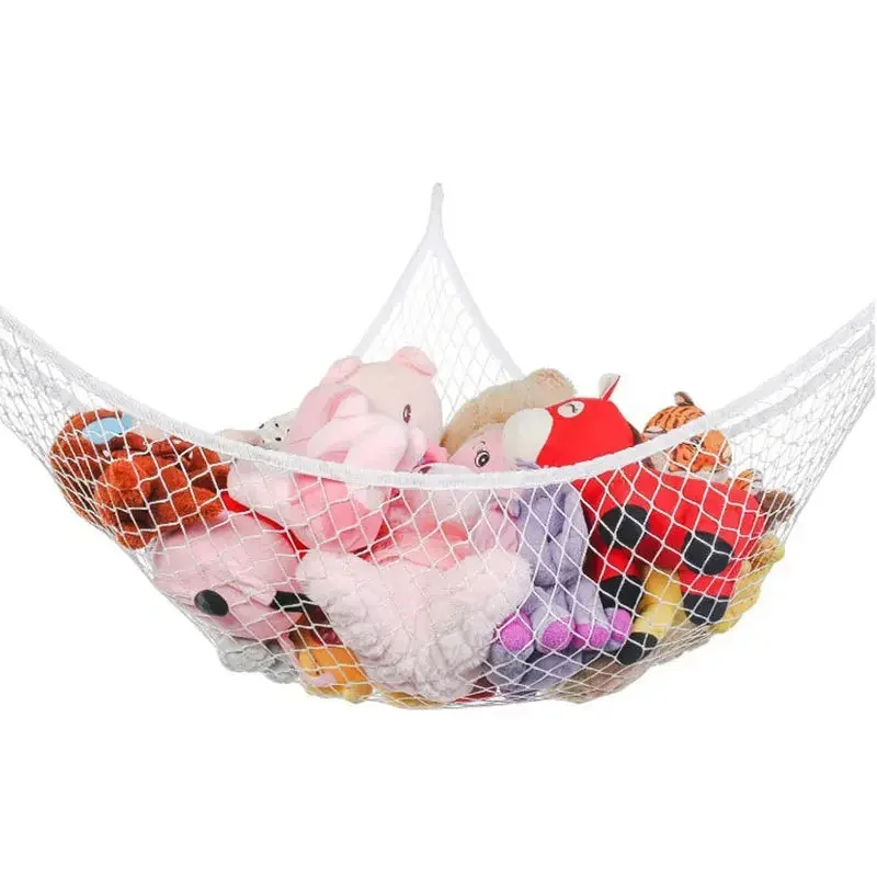 S/M/L Cute Children Bedroom Toys Hammock Net Stuffed Animals Toys Hammock Net Organize Storage Mesh Holder swing Storage Boxes thumbnail 2