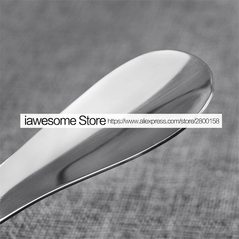 10cm Stainless Steel Easy Carry Small Shoehorn Metal Durable High Quality Portable Fashion Key Ring Shoe Horns Accessories thumbnail 5