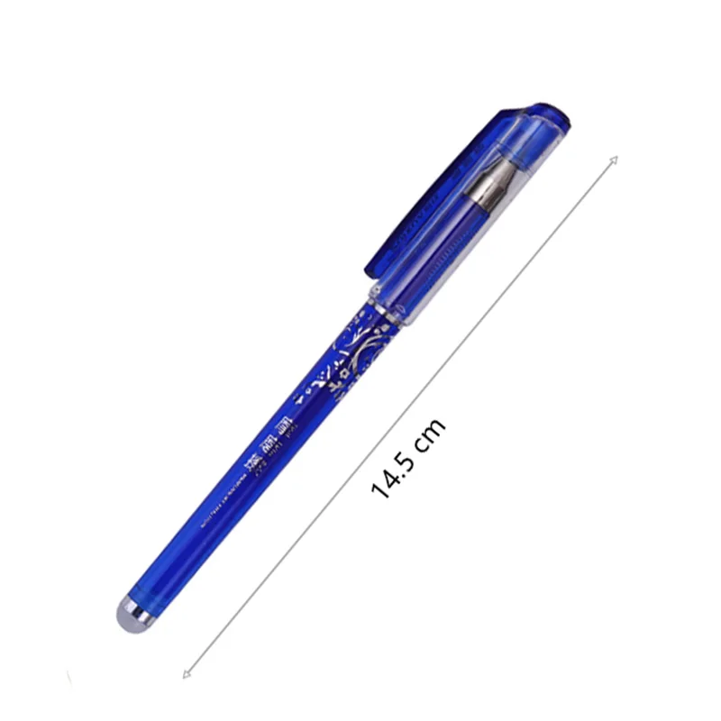 0.5mm Erasable Gel Pen Set Black Blue Red Ink Refill Rod Kawaii Pens Washable Handle School Office Supplies Writing Stationery thumbnail 5