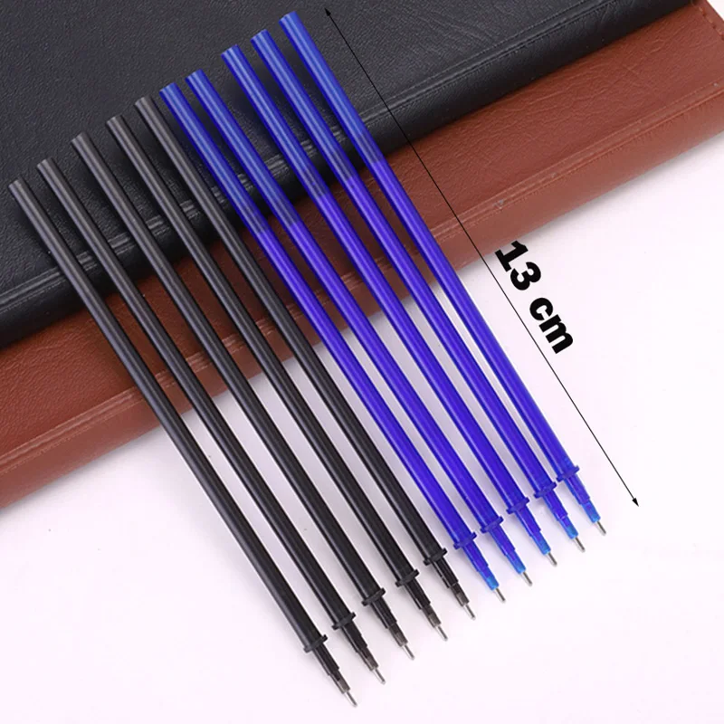 0.5mm Erasable Gel Pen Set Black Blue Red Ink Refill Rod Kawaii Pens Washable Handle School Office Supplies Writing Stationery thumbnail 4