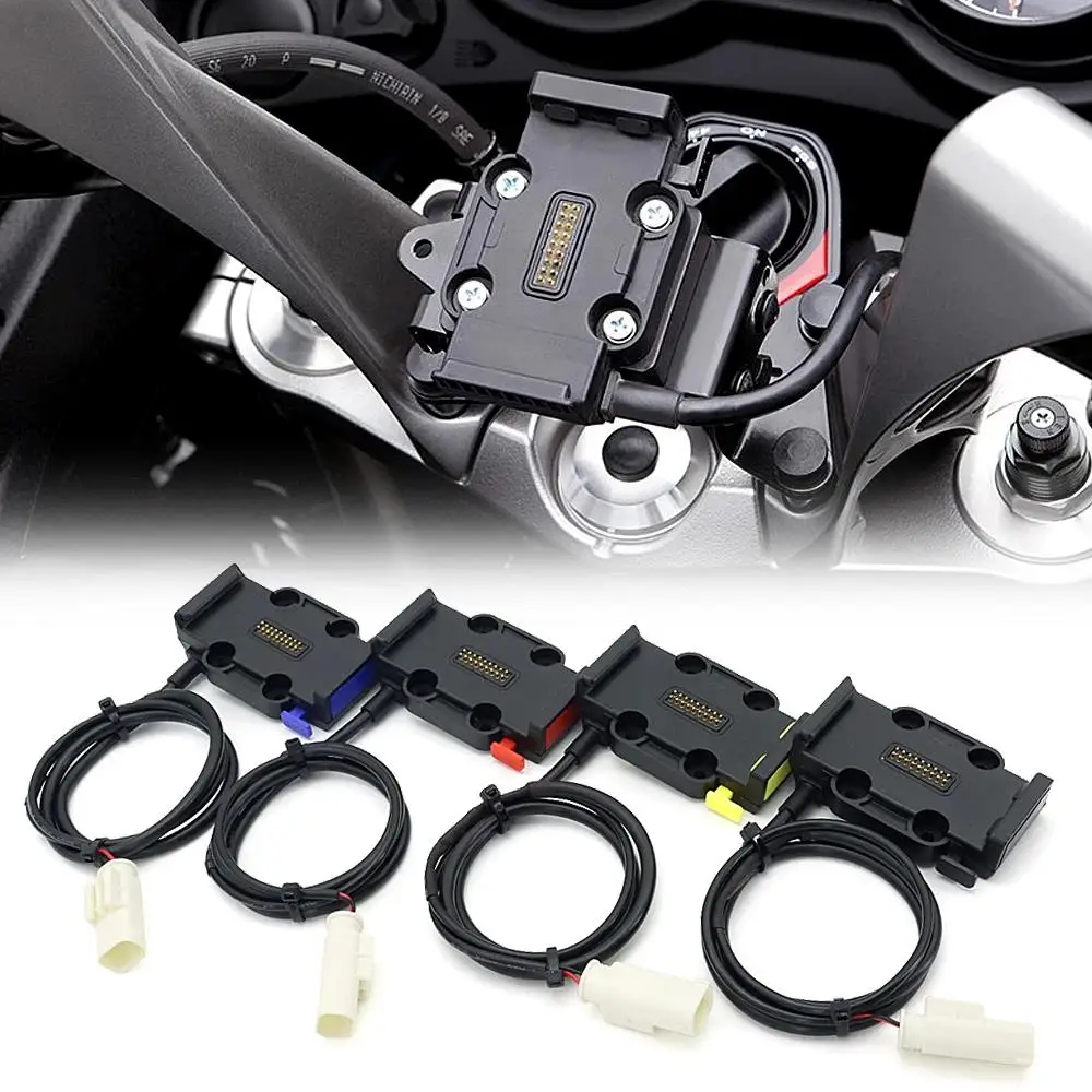 R1200RT R1250RT Motorcycle GPS Phone Holder USB & Wireless Charging Navigation Bracket Base Lossless Port For BMW R 1200 1250 RT thumbnail 4