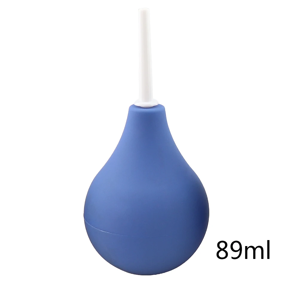 89ML Bulb Shape Rubber Vagina Cleaner Enema Clean Container Anal Cleaner Douche Enema Bulb For Women Men Health Hygiene Tool thumbnail 3