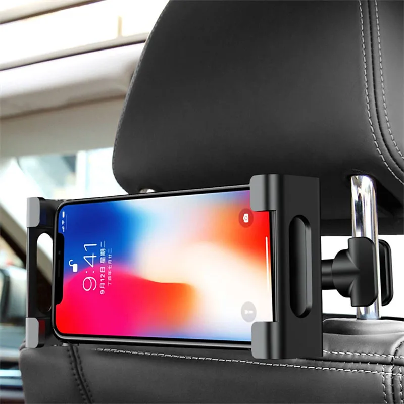 Telescopic Car Rear Pillow Phone Holder Tablet Car Stand Seat Rear Headrest Mounting Bracket for Phone Tablet 4-11 Inch thumbnail 5