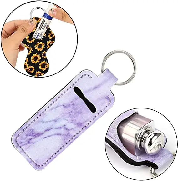 10-12PCS Girl Safety Keychain Supply Self Defense Keychain For Women Bottle Opener Pom Pom Fur Ball Wristlet Card Grabber thumbnail 4