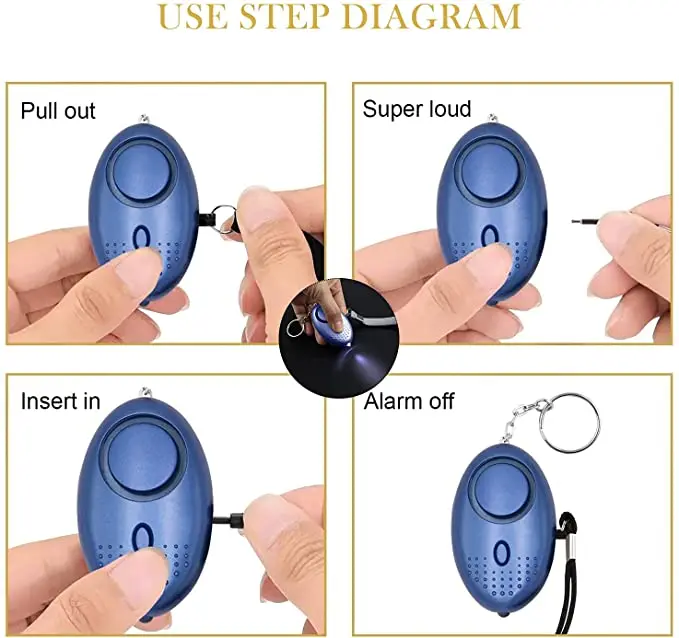 10-12PCS Girl Safety Keychain Supply Self Defense Keychain For Women Bottle Opener Pom Pom Fur Ball Wristlet Card Grabber thumbnail 3