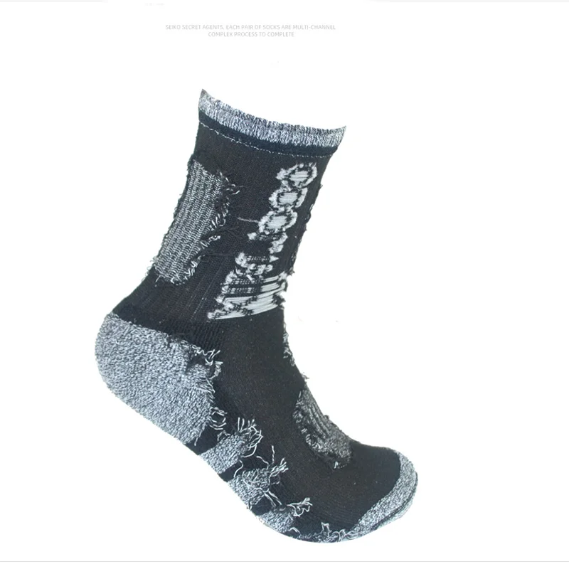 3 Pairs Set Winter Professional Men Sports Sock Outdoor Keep Warm Cycling Running Hiking Skiing Thermal Spring Men Crew Socks thumbnail 3